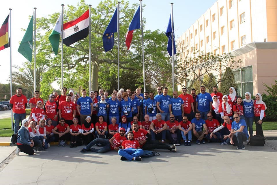 القافلة الدولية بالقاهرة ابريل 2019 مستشفى الشيخ زايد التخصصي