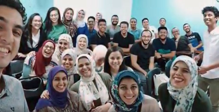 طلاب المؤسسة عارفين أهمية الدور اللي بيقوموا بيه في الوقاية من فيرس كورونا