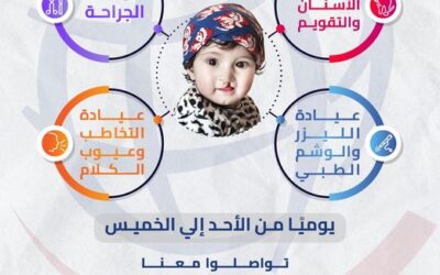 تعلن مؤسسة عملية الإبتسامة-مصر بمقرها فى القاهرة عن نشاط عيادات
